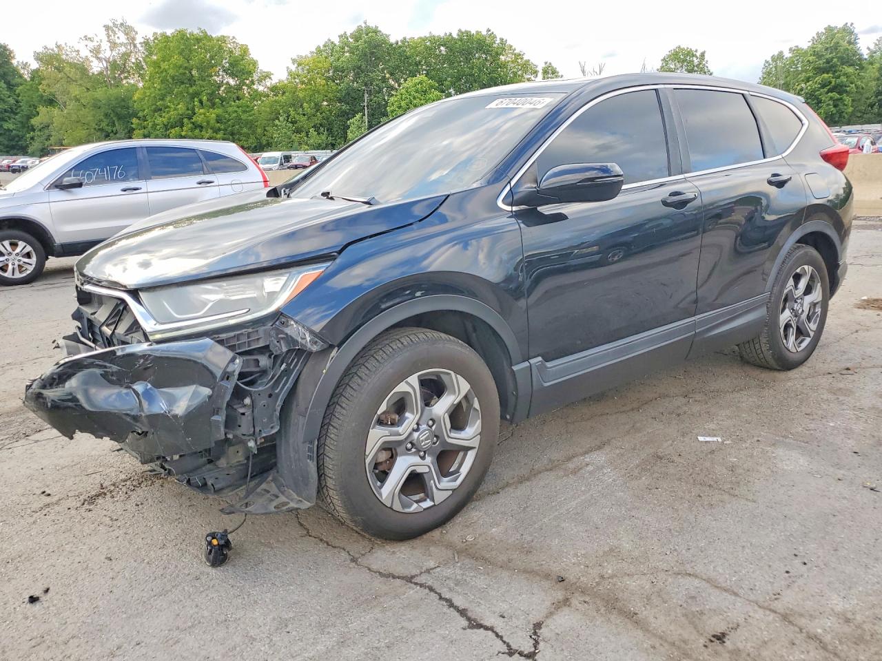 2019 HONDA CRV EX — Front 3/4