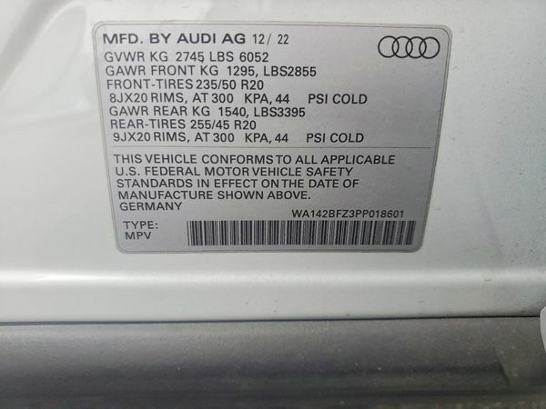 2023 AUDI Q4 E-TRON