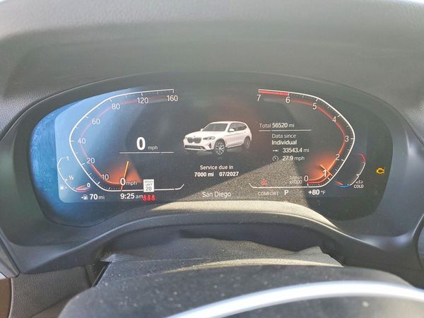 2022 BMW X3 xDrive30i