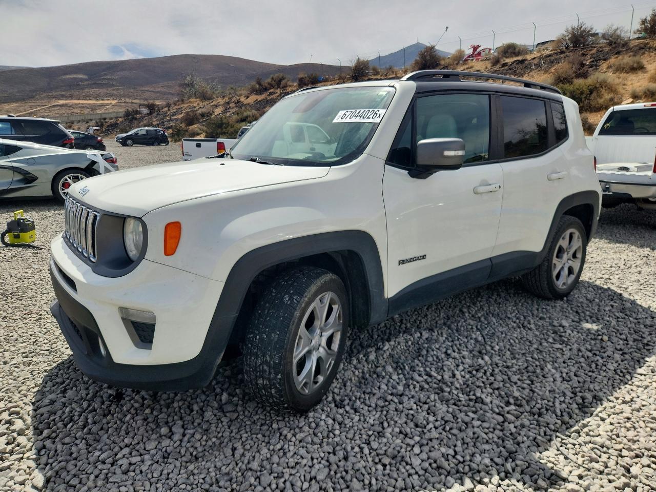 2020 JEEP RENEGADE LIMITED — Front 3/4