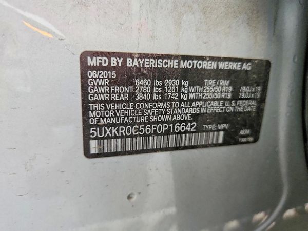 2015 BMW X5 xDrive35i