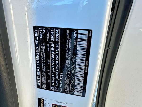 2020 MERCEDES-BENZ GLS GLS450-4M