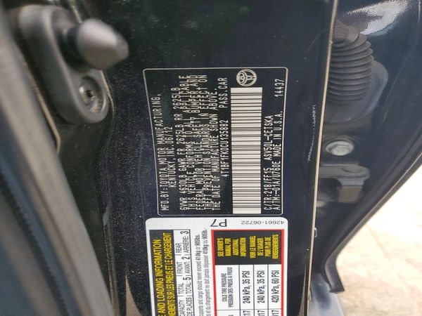 2012 TOYOTA CAMRY
