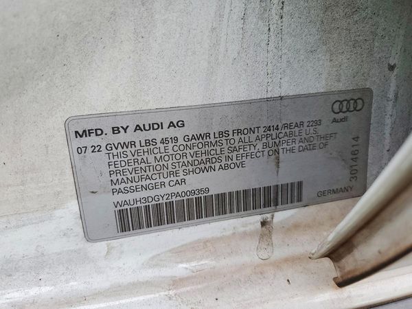 2023 AUDI S3 quattro Premium Plus