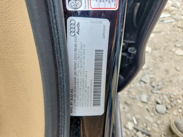 2013 AUDI A6 Premium Plus — VINS