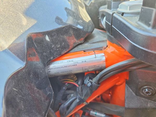 2018 KTM MOTORCYCLE