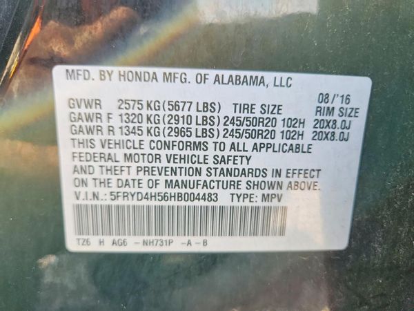 2017 ACURA MDX SH-AWD (Tech)