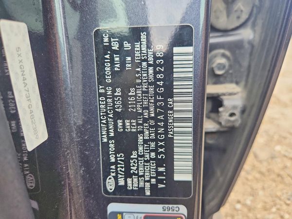 2015 KIA OPTIMA