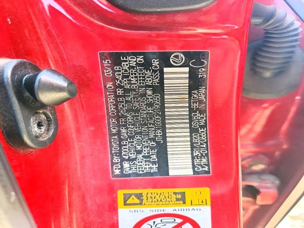 2015 LEXUS ES350 350 — VINS