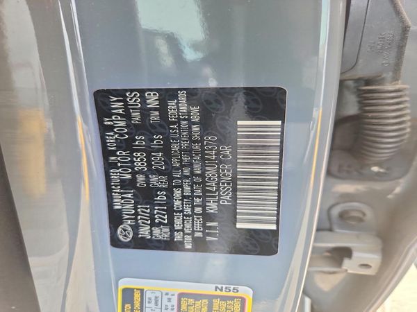 2021 HYUNDAI ELANTRA SE