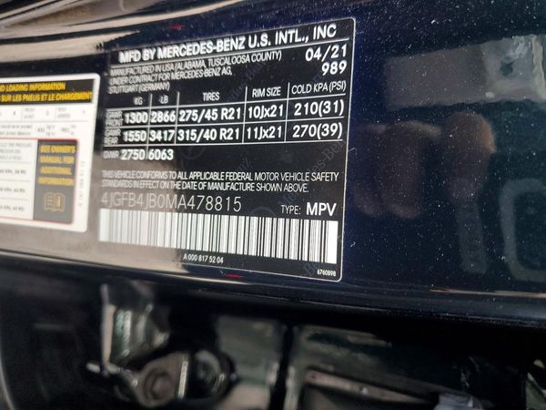 2021 MERCEDES-BENZ GLE GLE350