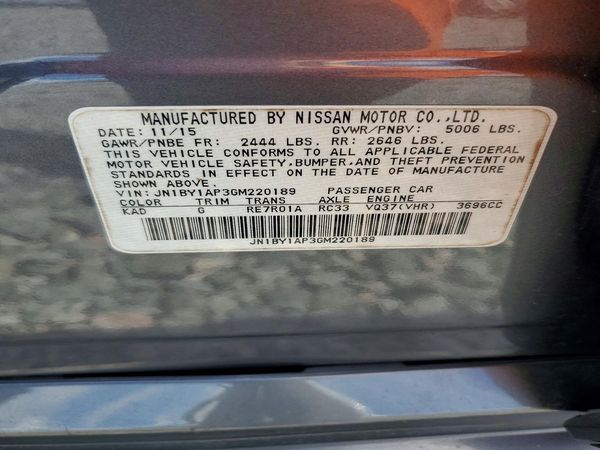 2016 INFINITI Q70