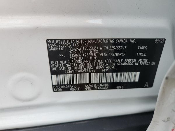 2025 TOYOTA RAV4