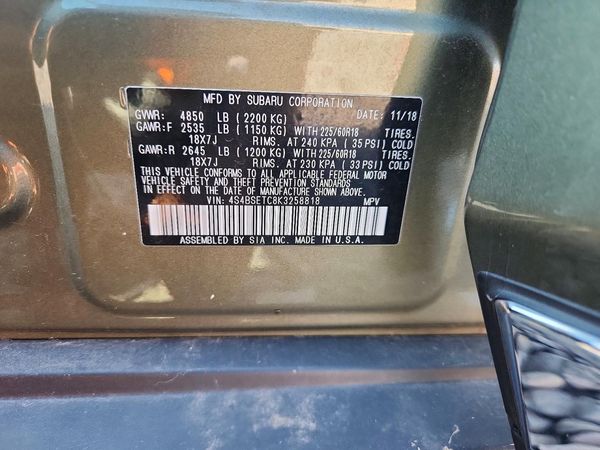 2019 SUBARU OUTBACK Touring+M/R+ES+NAVI