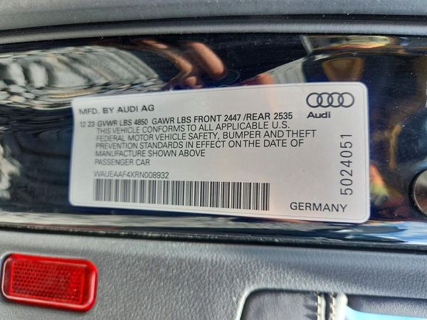 2024 AUDI A4 quattro Premium Plus