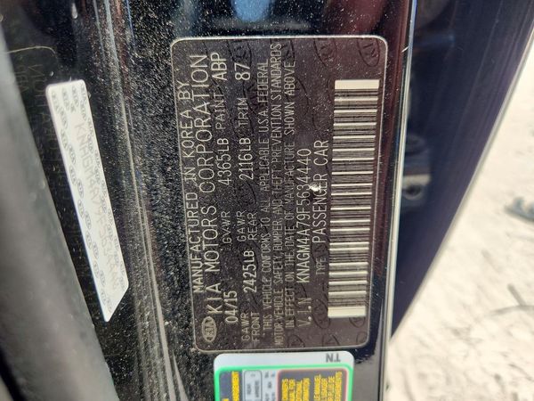 2015 KIA OPTIMA GL - Middle-low