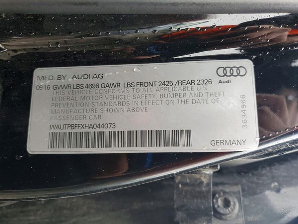 2017 AUDI A3 e-tron Premium Plus