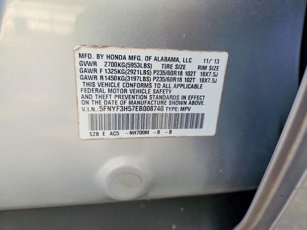 2014 HONDA PILOT EX-L