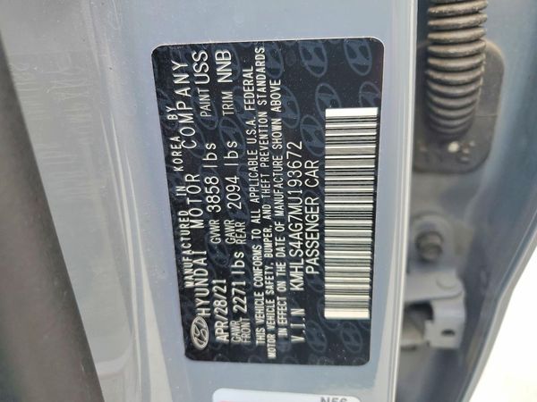 2021 HYUNDAI ELANTRA SEL