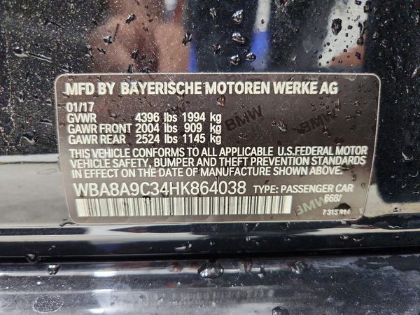 2017 BMW 320