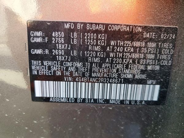2024 SUBARU OUTBACK