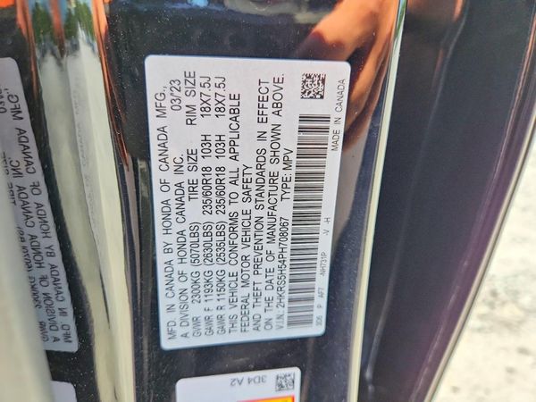 2023 HONDA CR-V Sport — VINS