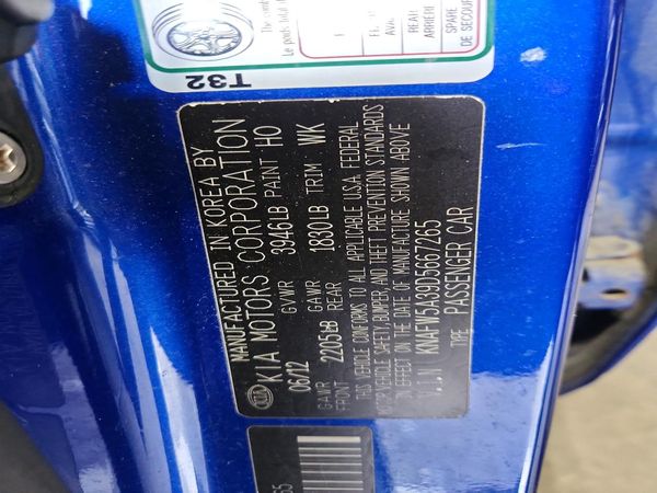 2013 KIA FORTE5 N/A