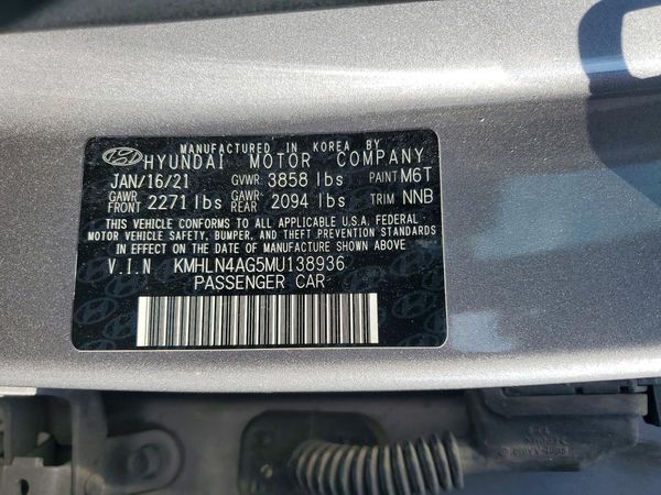 2021 HYUNDAI ELANTRA