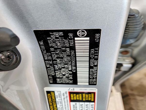 2014 TOYOTA CAMRY