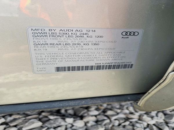 2015 AUDI Q5