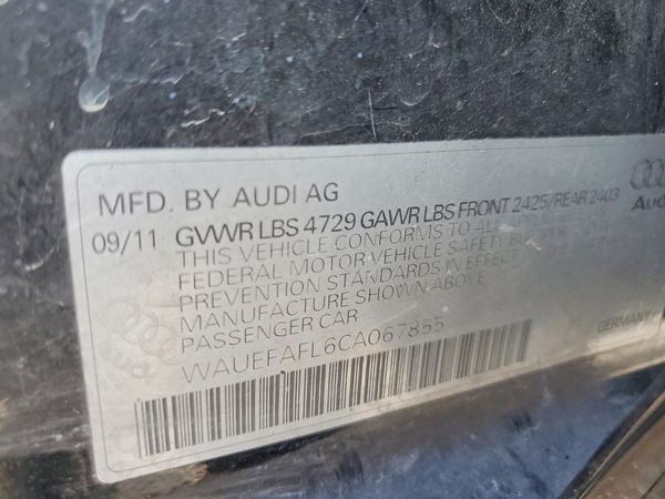 2012 AUDI A4 Premium Plus