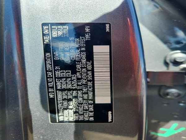 2016 VOLVO XC90