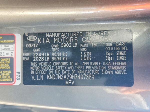 2017 KIA SOUL Base