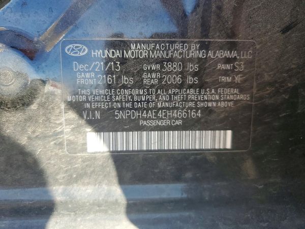 2014 HYUNDAI ELANTRA