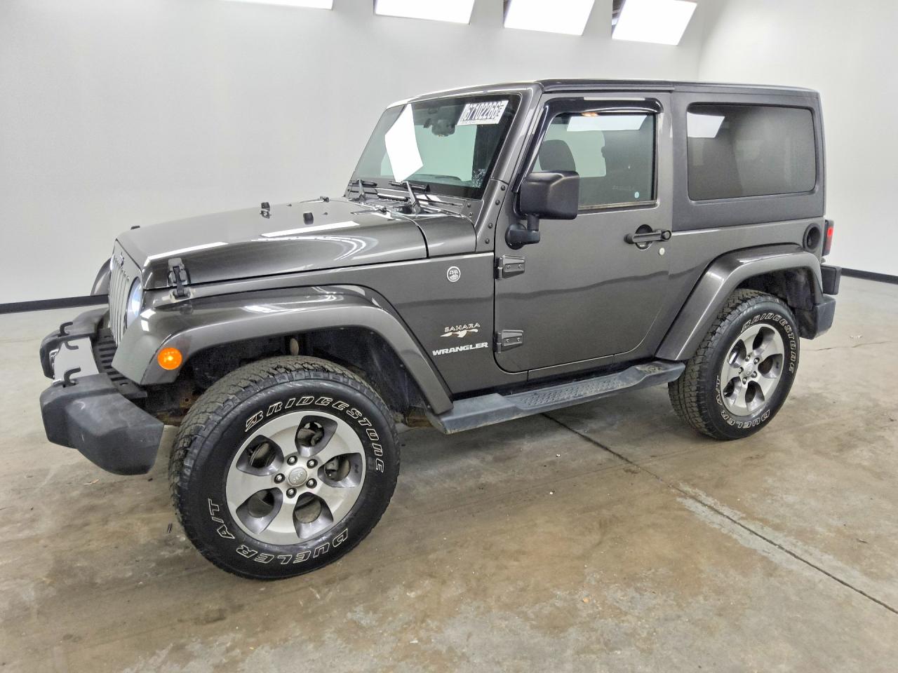 2017 JEEP WRANGLER Sahara — Front 3/4