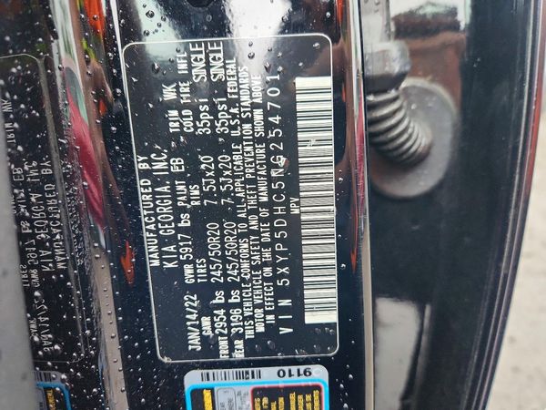 2022 KIA TELLURIDE