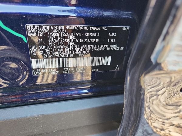 2025 TOYOTA RAV4