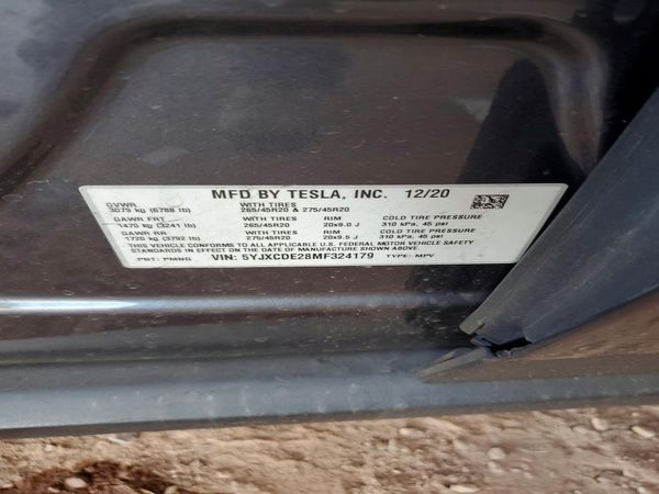 2021 TESLA MODEL X