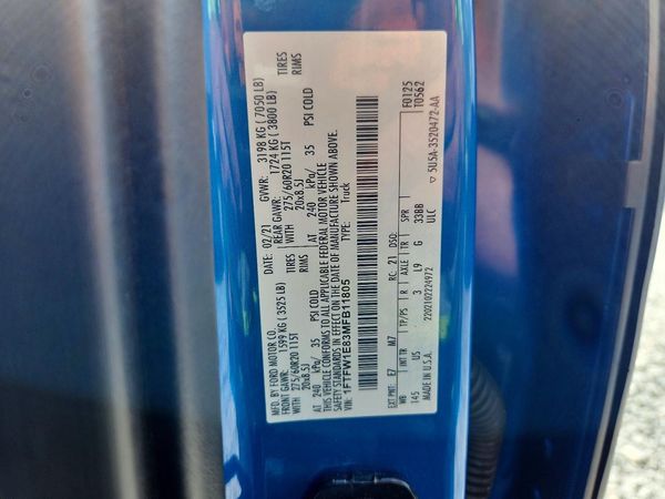 2021 FORD F150