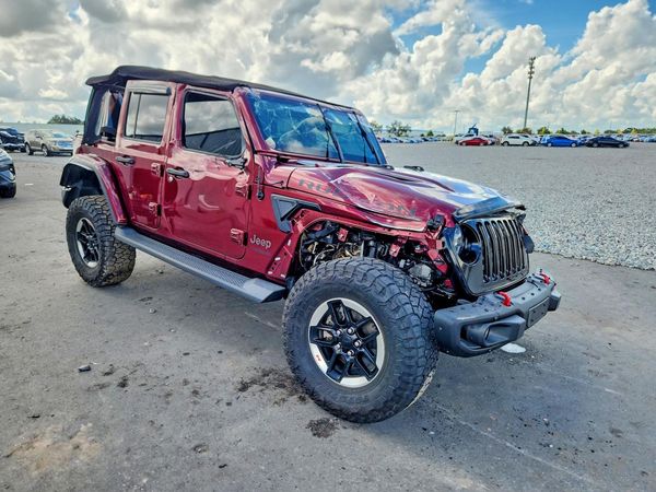 2021 JEEP WRANGLER Unlimited Rubicon — Passenger 3/4