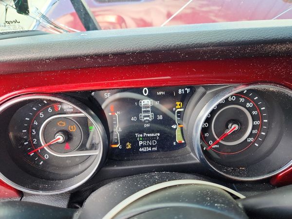 2021 JEEP WRANGLER Unlimited Rubicon — ODOM