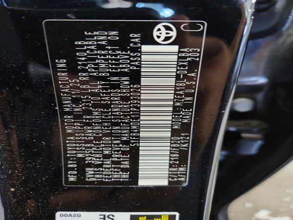 2026 TOYOTA COROLLA