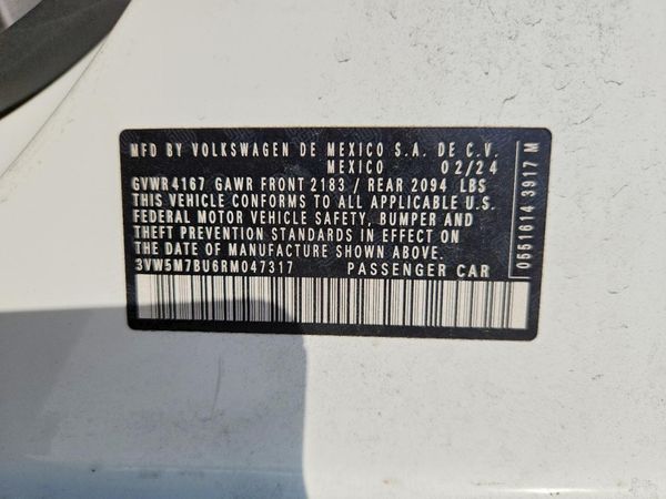 2024 VOLKSWAGEN JETTA