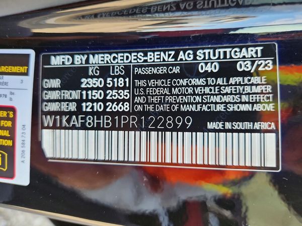 2023 MERCEDES-BENZ C AMG C43