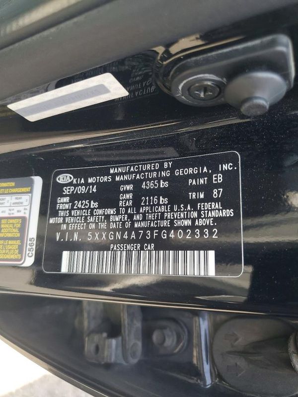 2015 KIA OPTIMA