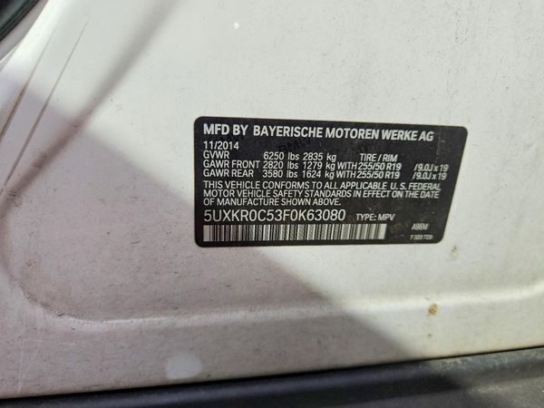 2015 BMW X5