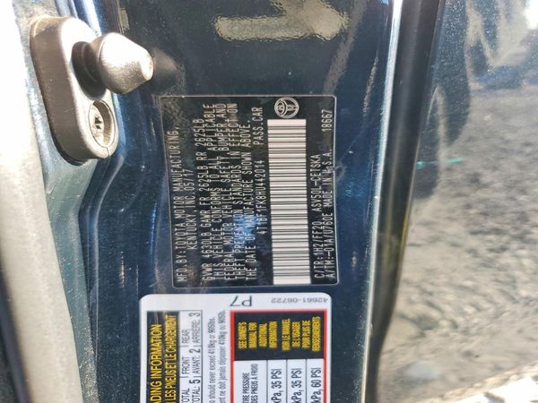 2017 TOYOTA CAMRY LE/SE/XLE/XSE