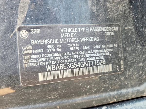 2016 BMW 328 xDrive SA