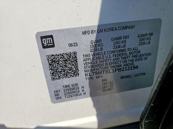 2023 CHEVROLET TRAILBLAZER RS