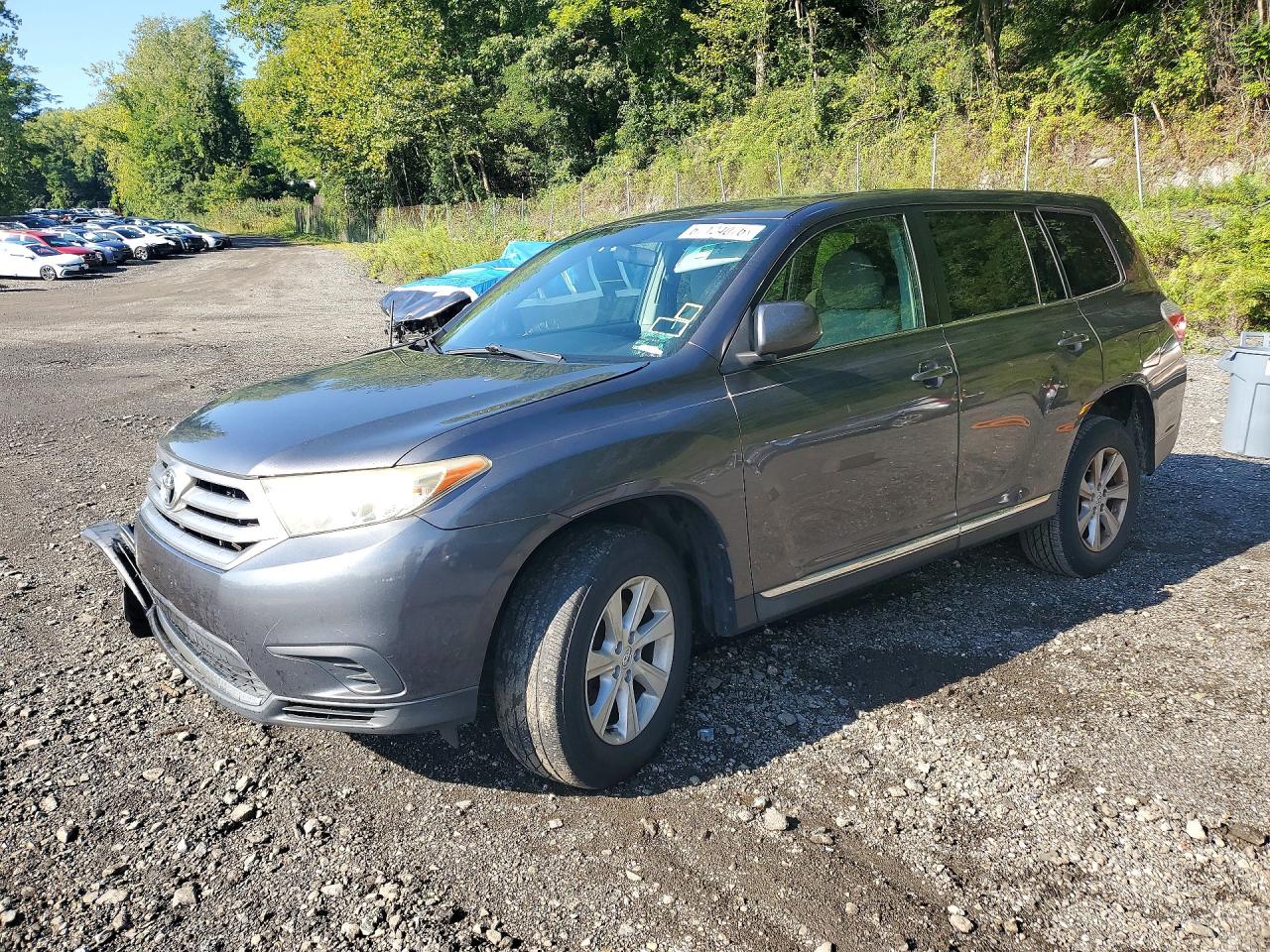 2012 TOYOTA HIGHLANDER Base/Hybrid — Front 3/4